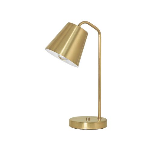 lamp escritorio mech 1l e27 bronce