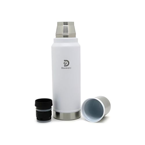 termo discovery acero inox 1000ml blanco