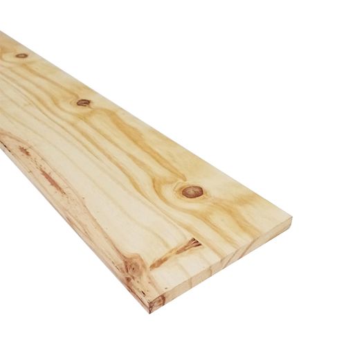 Estante pino 20x75x2 Cm facilplac