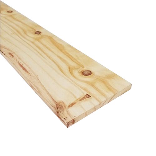 Estante pino 20x95x2 Cm facilplac