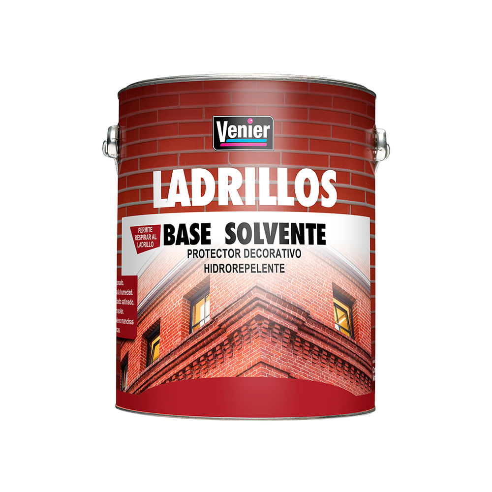 Protector para Ladrillos Cerámico Satinado 4 Lts Base Solvente Venier