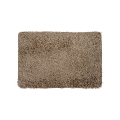 Alfombra Shaggy Color 60X90 Cm Pdq Browne Cotidiana