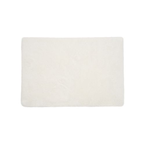 Alfombra Shaggy Color 60X90 Cm Pdq Tofu White Cotidiana