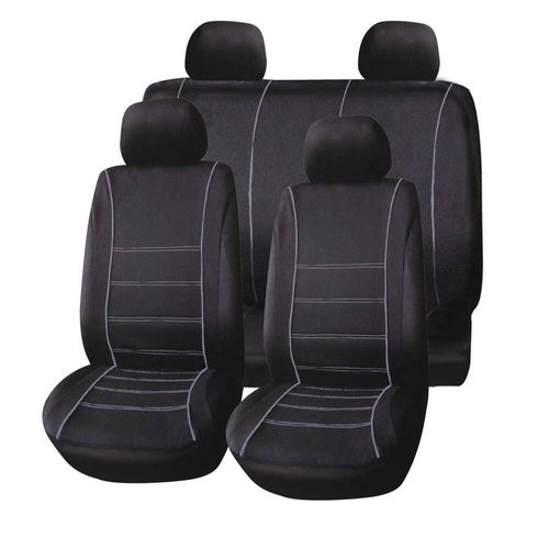 Fundas De Asiento Suede Negro