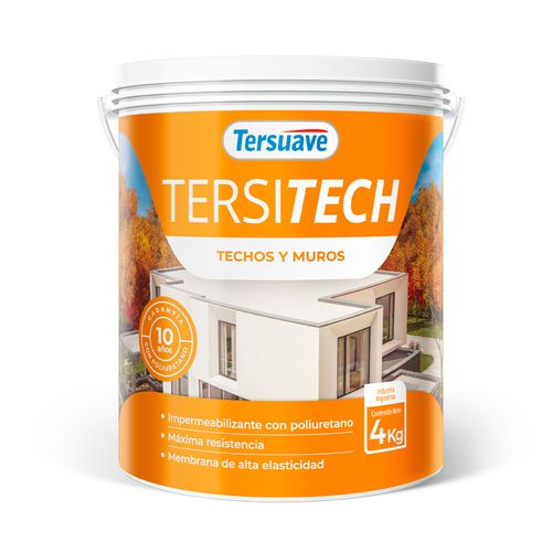 tersitech techos y muros blanco 4kg