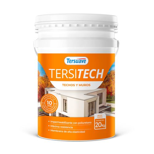 tersitech techos y muros blanco 20kg