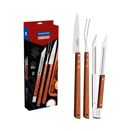 Juego Para Asado 3 Piezas Tramontina