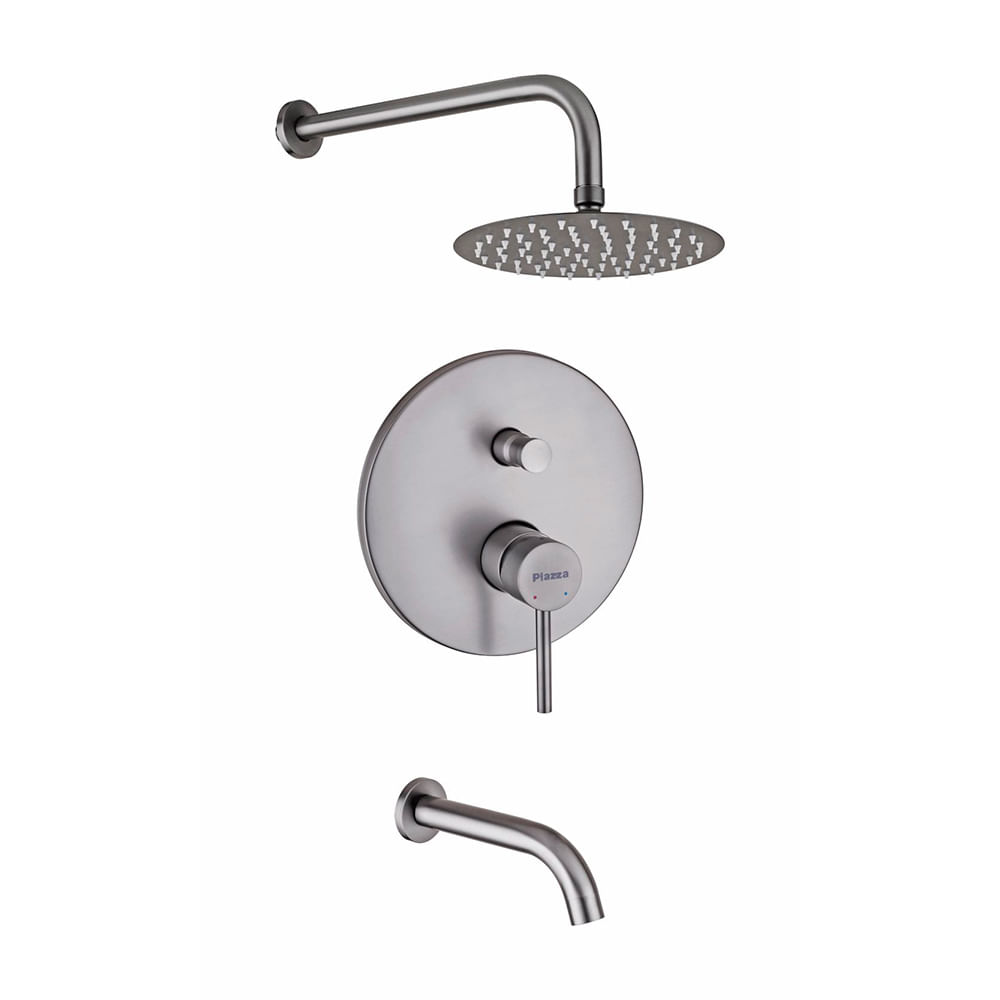 Ducha de Pared con Transferencia Gris Sensus Piazza