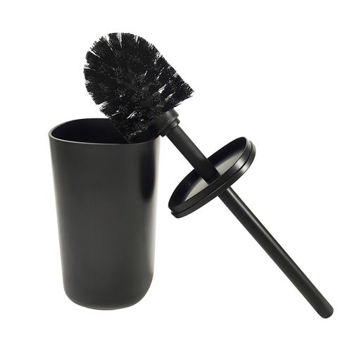 escobilla de baño plastica negro