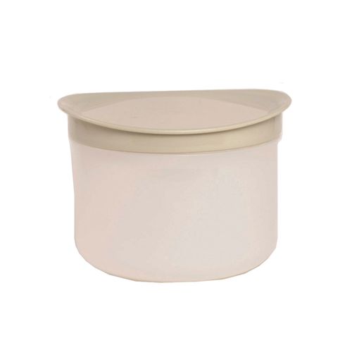 contenedor buply redondo 0.6lts beige