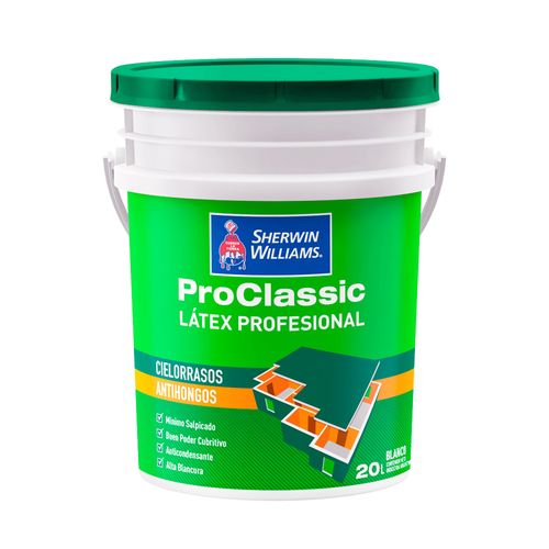 Cielorraso Blanco 20 Lt Proclassic