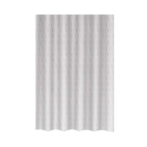 Cortina Baño Relieve Soft Blanco 1,8X1,8 Cm Suka