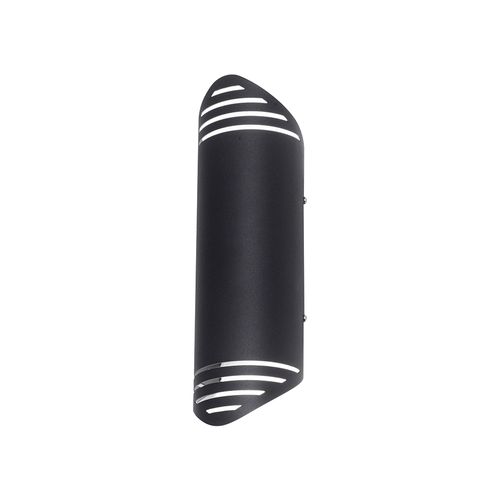 Aplique Difusor Turin 2 Luces Gu10 Negro Ferrolux