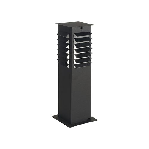 Farola Sendero Hierro Lorca 40 Cm Negro Ferrolux