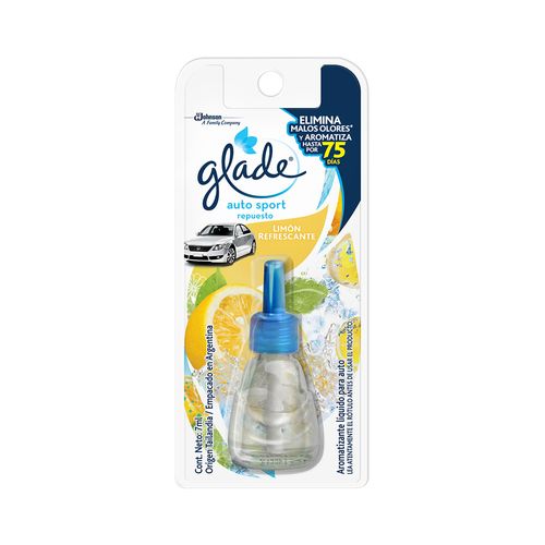 perfume glade autosport rep limón 7 ml