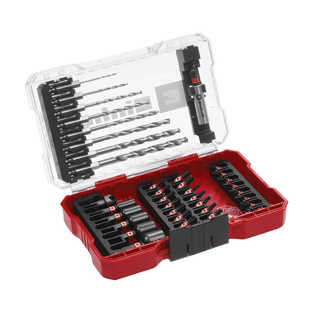 Set de Mechas para Metal y Puntas de Impacto 39 Piezas Einhell