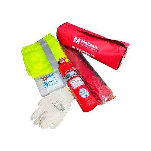 Kit Reglamentario De Auto Con Bolso Melisam