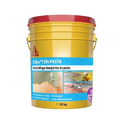 Hidrófugo En Pasta Celeste X20 Kg Sika