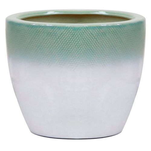 Maceta Degrade Anet Verde 28 Cm Outzen