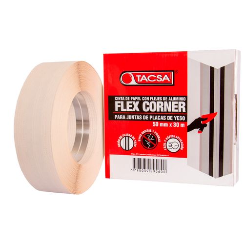 cinta fleje para corner 50mm x 30m