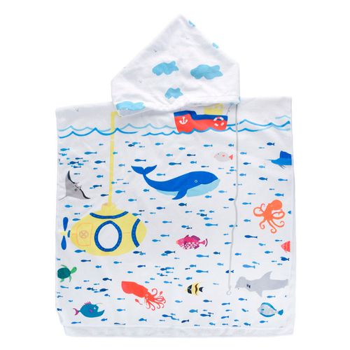 Toalla baño Ballena kids 60x120 cm Cotidiana