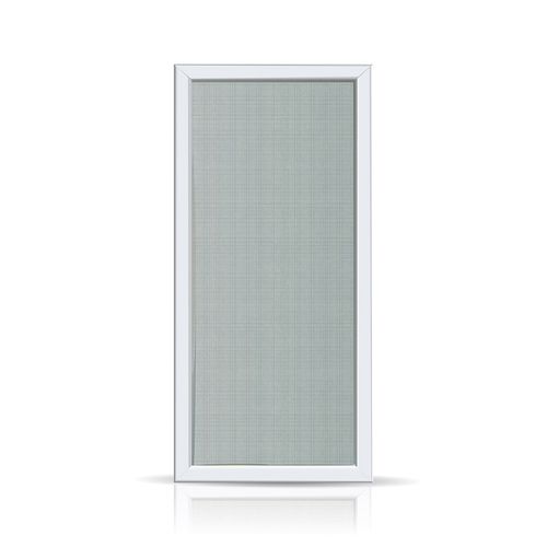 Mosquitero Aluminio 101X68 Cm Para Ventana PVC150X150 Cm Blanco Byggbasen
