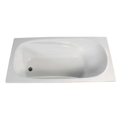 Bañera Anatómica ABS Con Acrílico 170 Cm Bagnara
