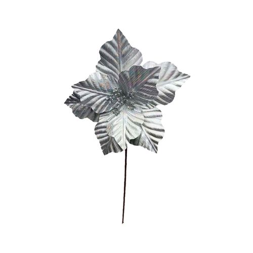 Flor Disco Gris 23 Cm  Cotidiana