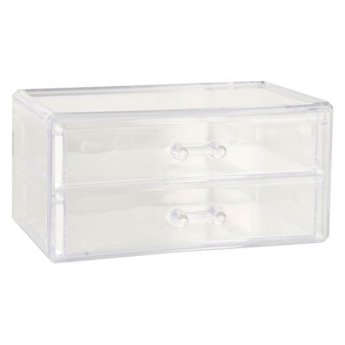 Organizador baño transparente Cotidiana