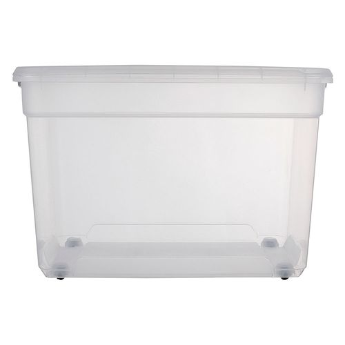 Caja organizadora 100 lt Esencial transparente Ezy