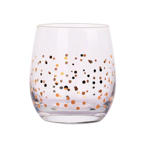 Vaso Print Gold 340 ml Cotidiana