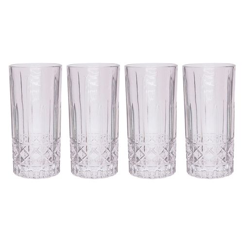 Vaso alto 350 ml Royal 4 unidades Cotidiana