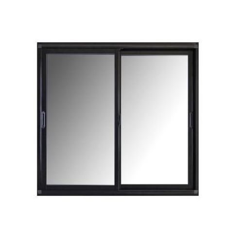 Ventana Moderna Corrediza Dvh Negra 150X150 Cm Nexo