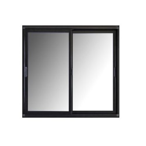 Ventana Corrediza Dvh Negra Moderna 150X110 Nexo