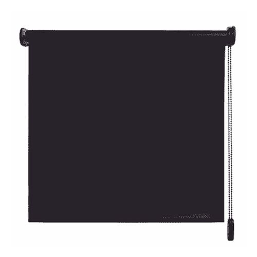 Cortina Roller Blackout Negro 160X220 Cm Cotidiana