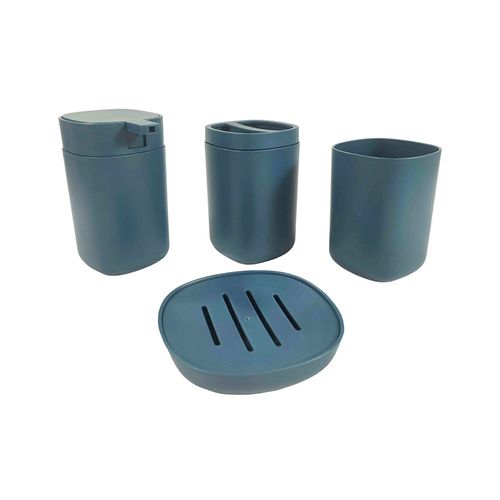 Set X4 Accesorios Baño Azul Dansk