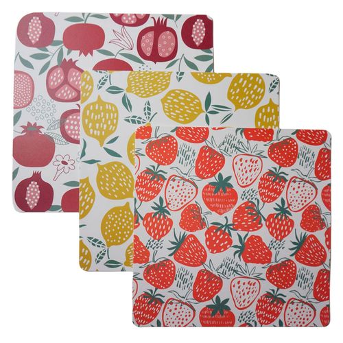 Individual Pvc Cuadrado 30X30 3D Aa Cotidiana
