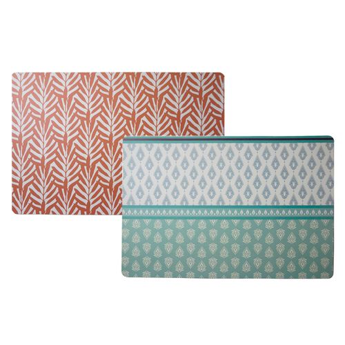 Individual Pvc Rectangular Diseños 2D A Cotidiana
