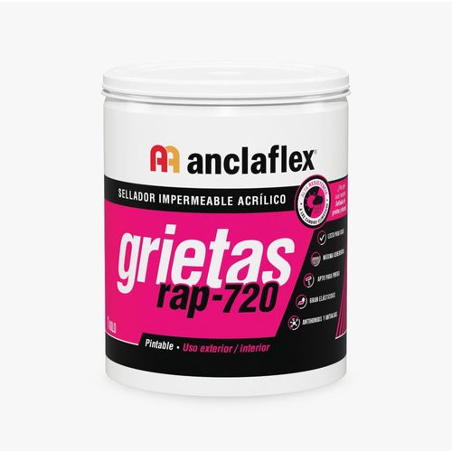 Sellador Acrílico Grietas Y Fisuras Rap 720 1 Kg