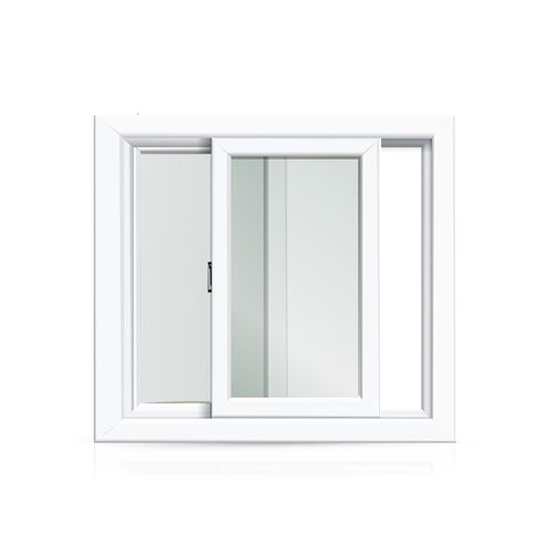 Ventana Izquierda Pvc Módulo Completo 90 4 Mm 100X90 Cm Fracas