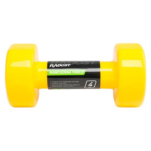 Mancuerna 4 kg amarillo Radost