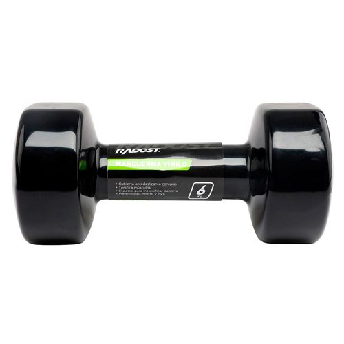 Mancuerna 6 Kg Negro Radost