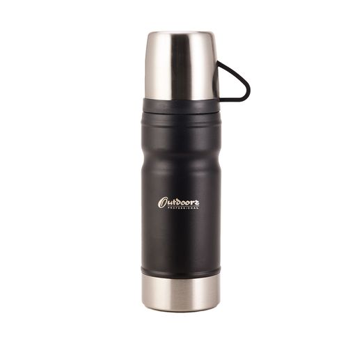 Termo Go 750Ml Acero Inox Negro Outdoors Professional