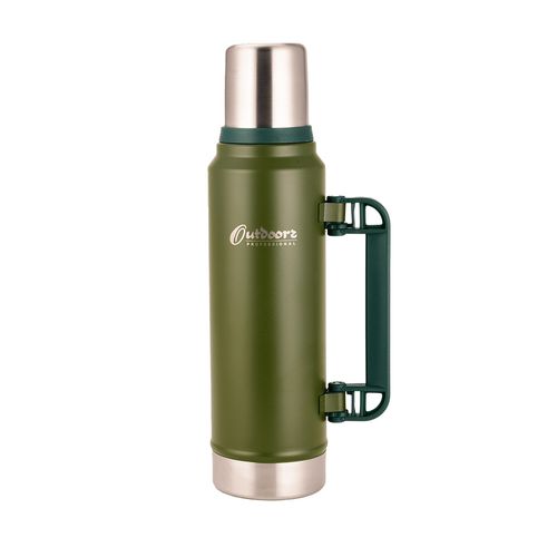 Termo Pro 1,4L Acero Inoxidable Verde Outdoors Professional