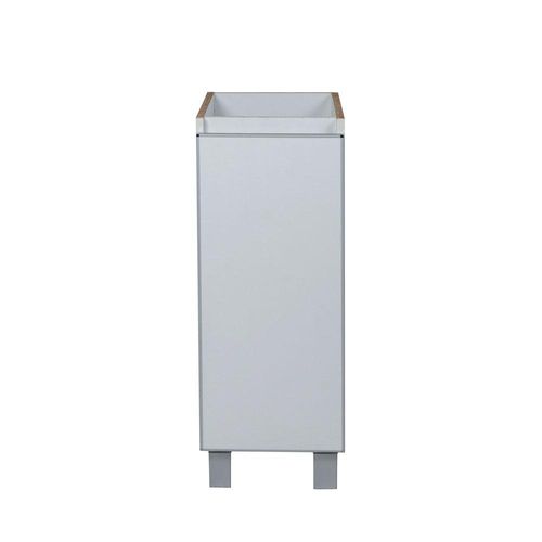 Bajo Mesada Potenza 0.3M 1 Puerta Blanca Aluminio Ricchezze