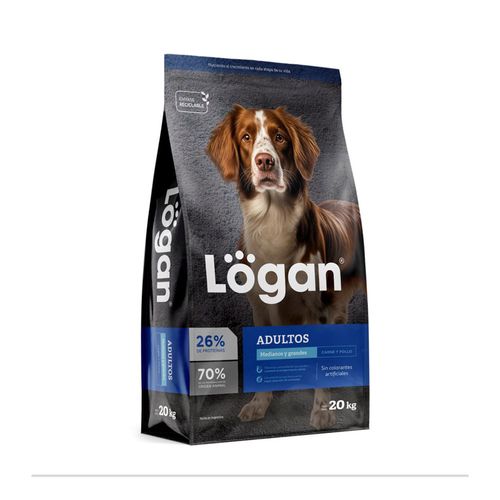 alimento logan perros adultos x 20kg