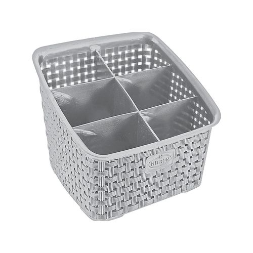 Organizador Ratan 6 Divisiones Gris Nitronplast