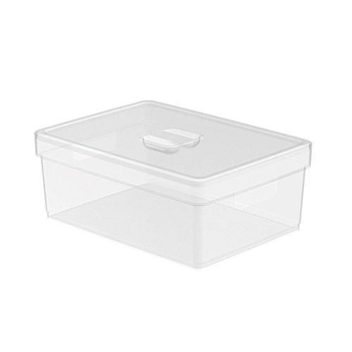 Caja Organizadora Transparente Con Tapa 10.3 L Nitronplast