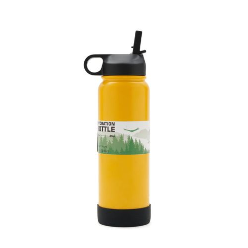 Botella Amarillo 750 Ml Hydra Go