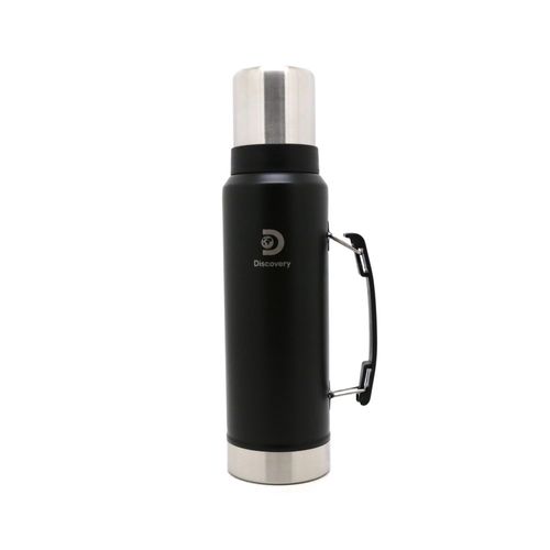 Termo Con Manija Negro 1300 Ml Discovery